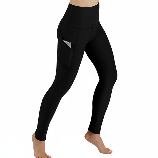 Women's High Waisted Leggings with Pockets Tummy Control