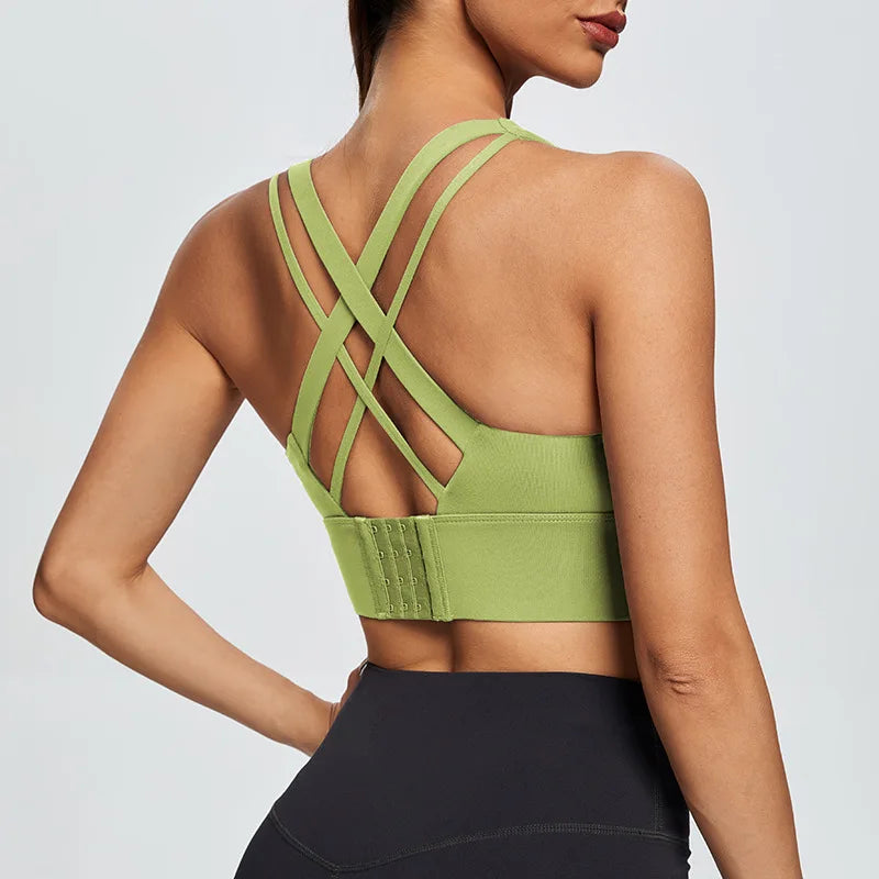Women's High Support Sports Bra Gym and Yoga
