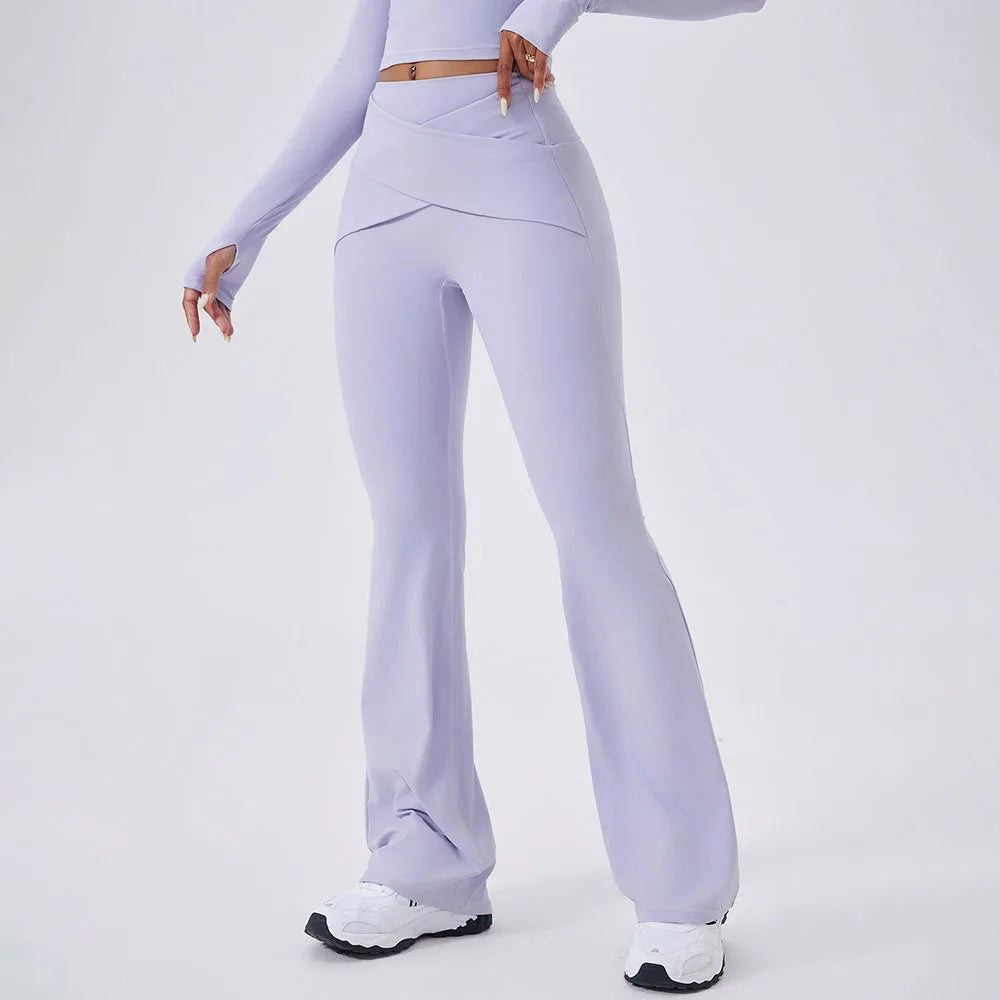 Women's Gym Co ord Set Long Sleeve Top and Leggings