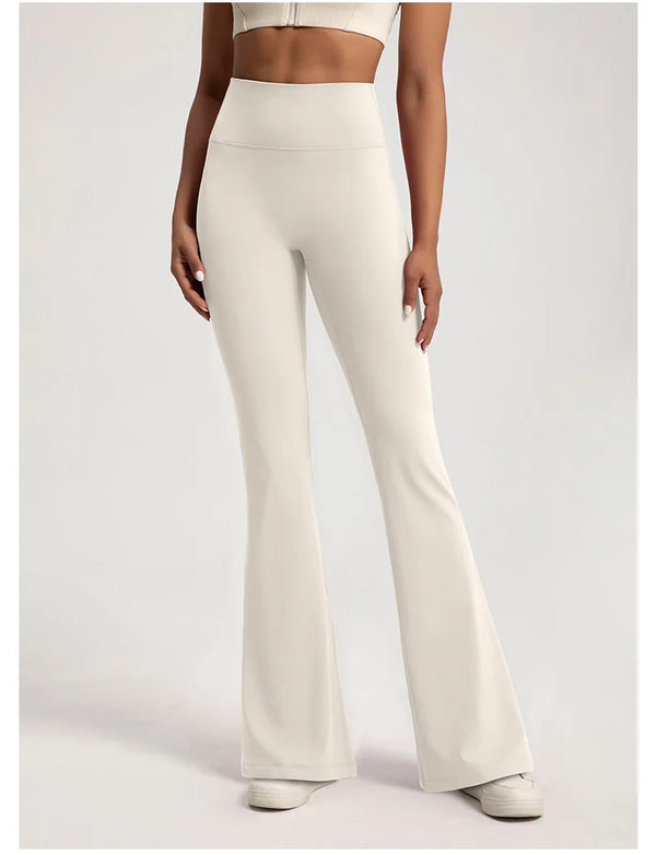 Women's High Waisted Flare Leggings Yoga and Running