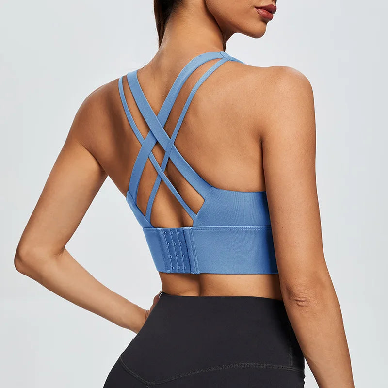 Women's High Support Sports Bra Gym and Yoga